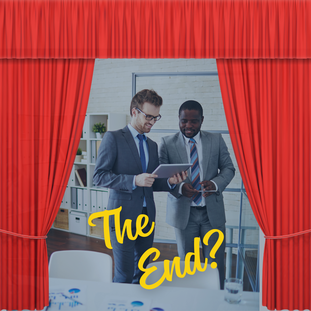 End curtains on consulting session